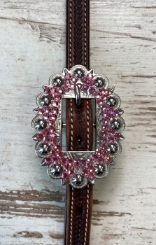 Glitzer Buckle Dot pink